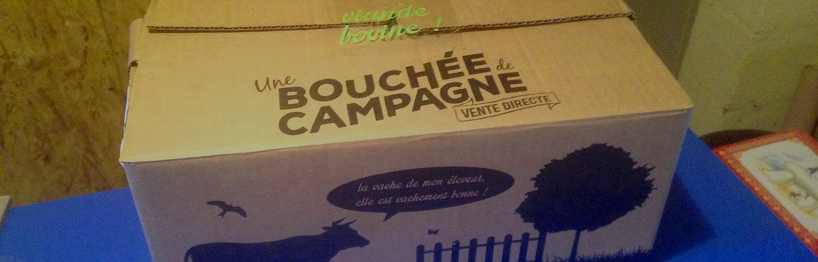 Vente colis viande vache parthenaise veau agneau Charente-Maritime